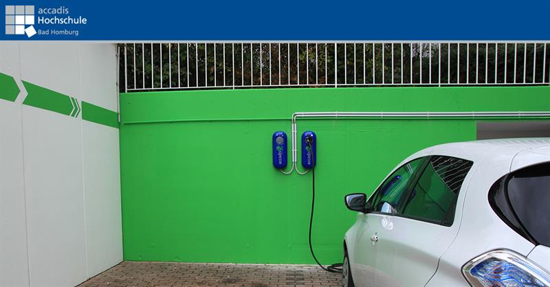accadis Goes Green. E-car Charging Station Installed